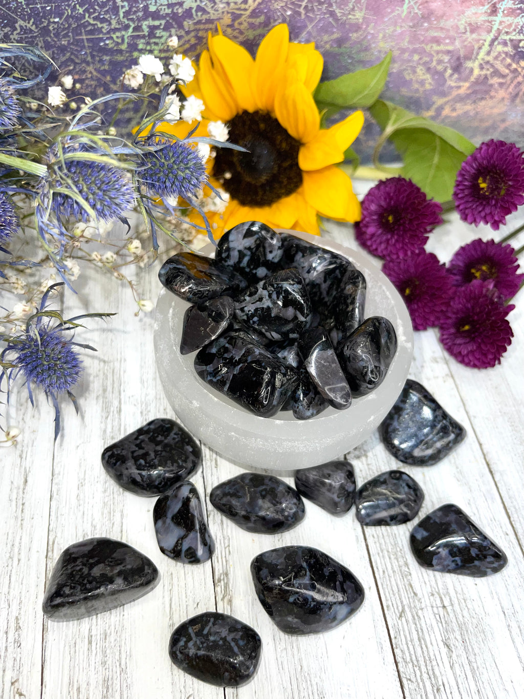 Indigo Gabbro Tumble | Mystic Merlinite