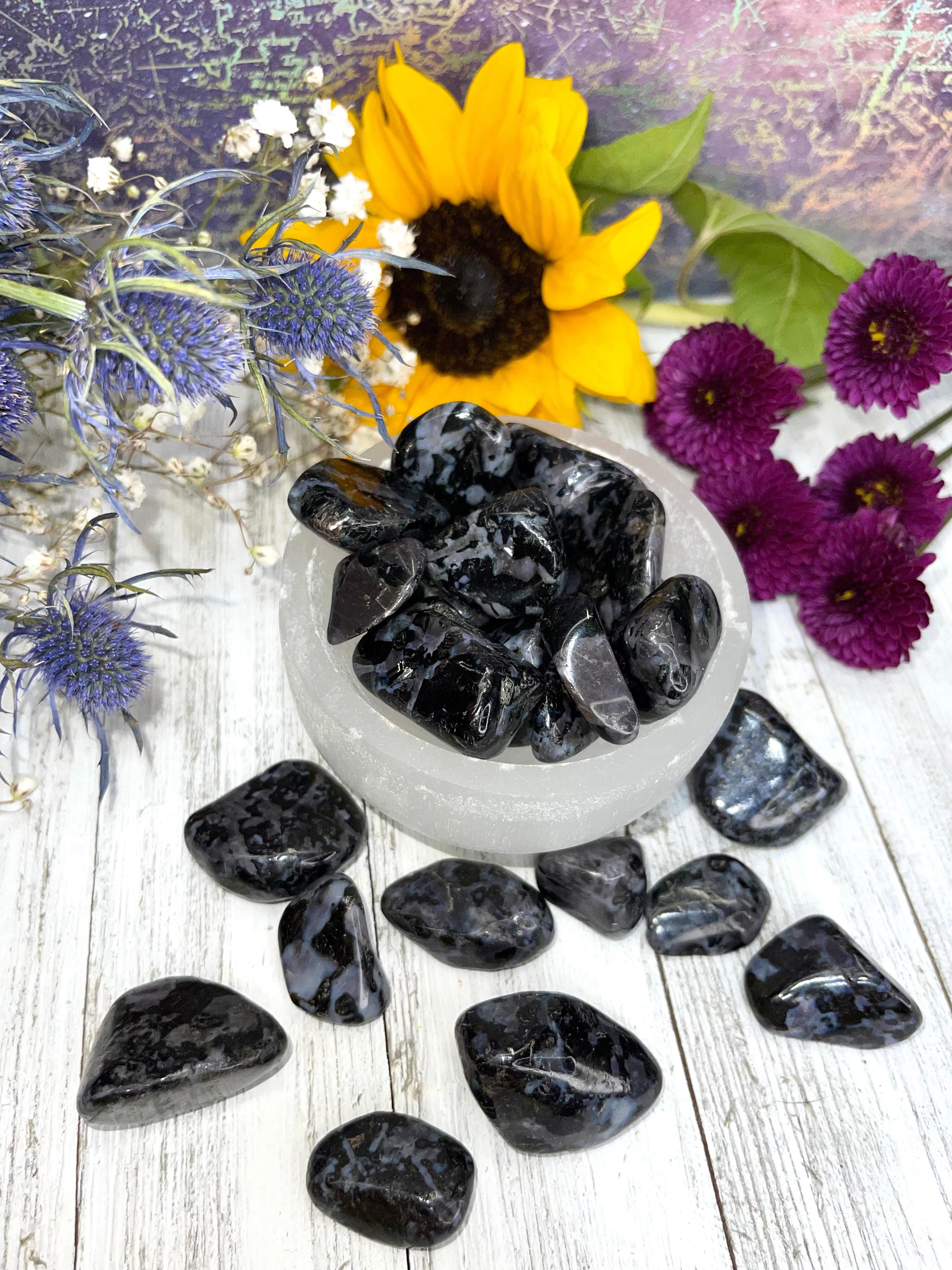 Indigo Gabbro Tumble | Mystic Merlinite
