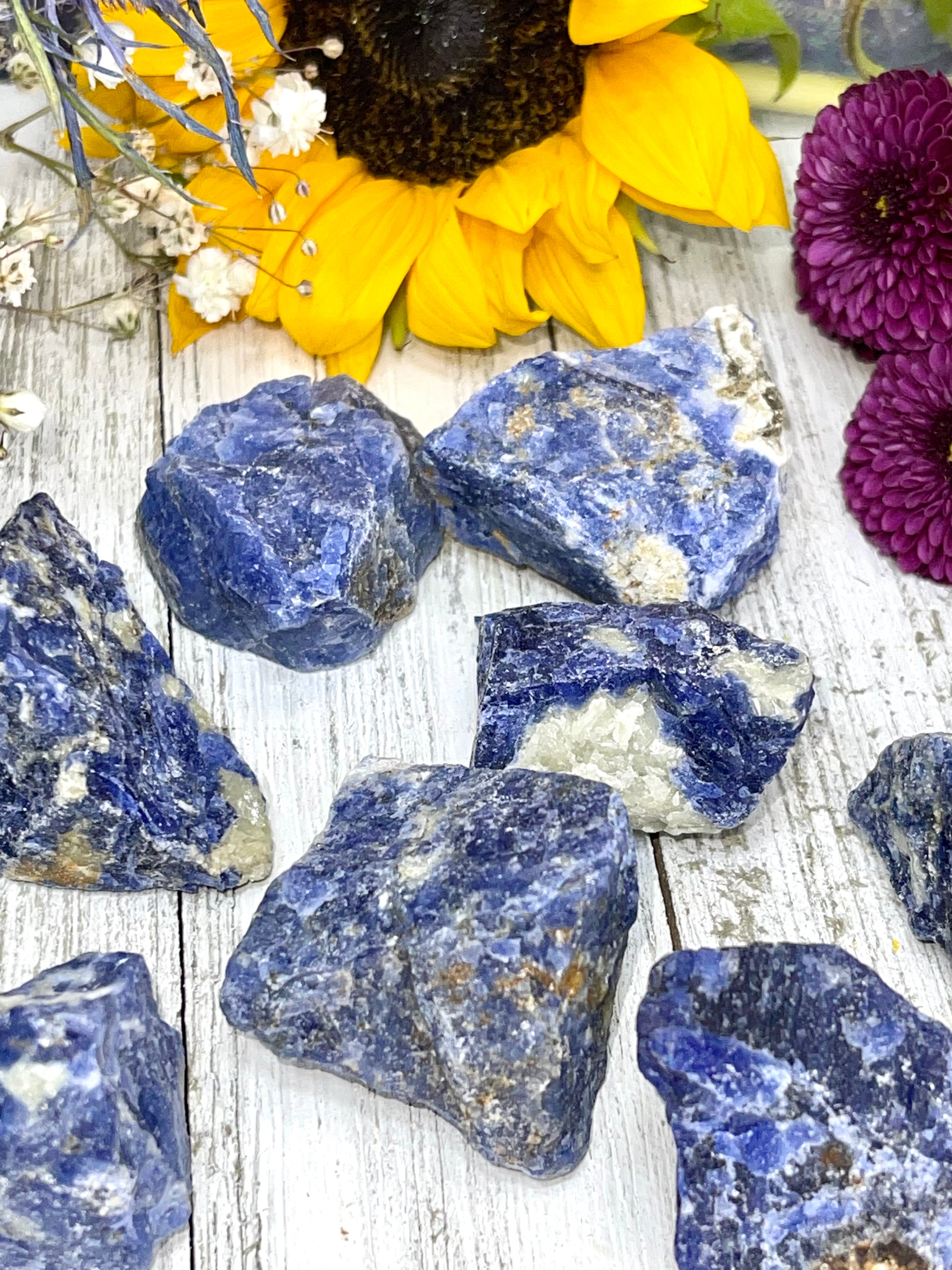 Natural/Raw Sodalite Chunk