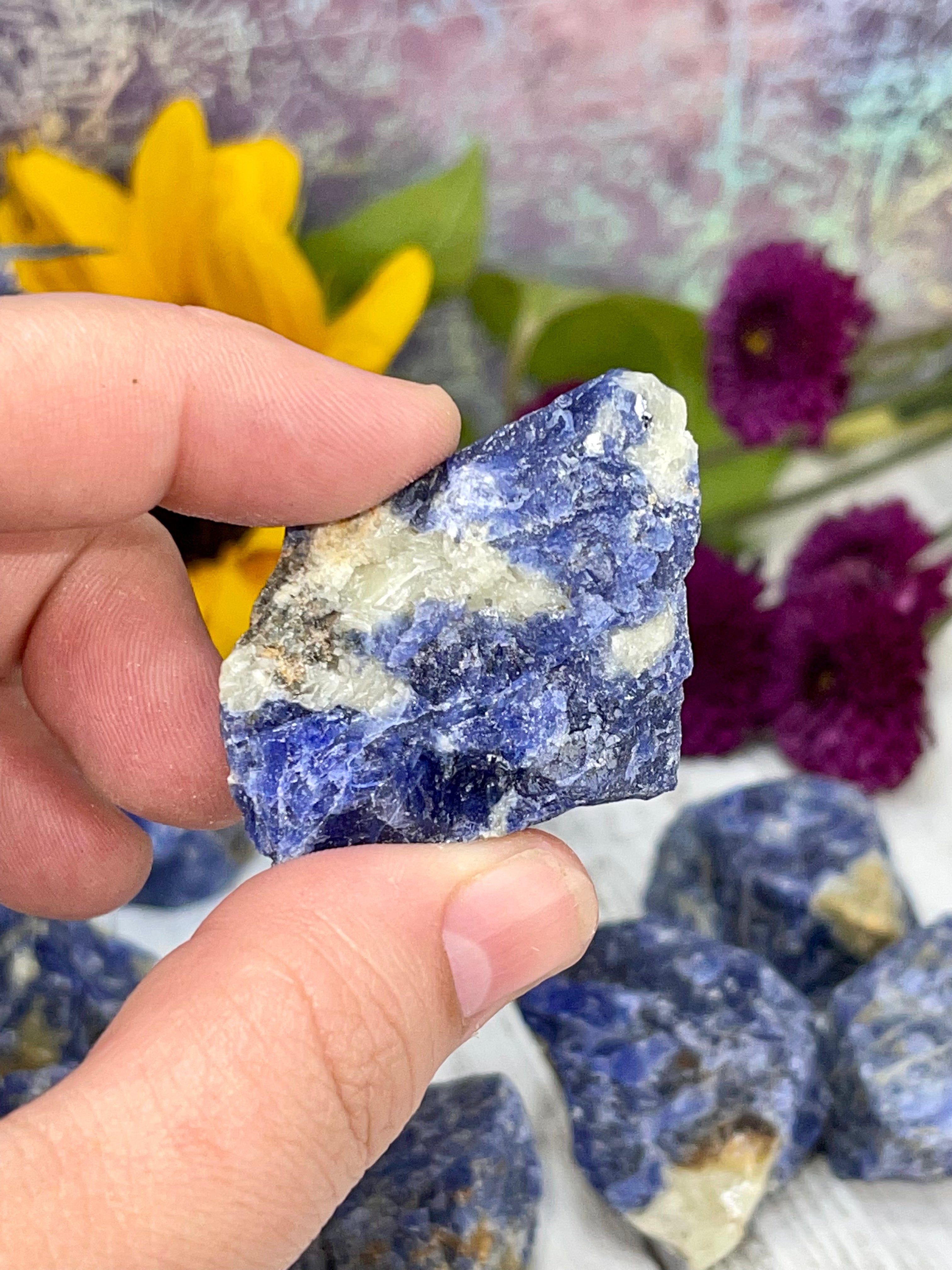 Natural/Raw Sodalite Chunk