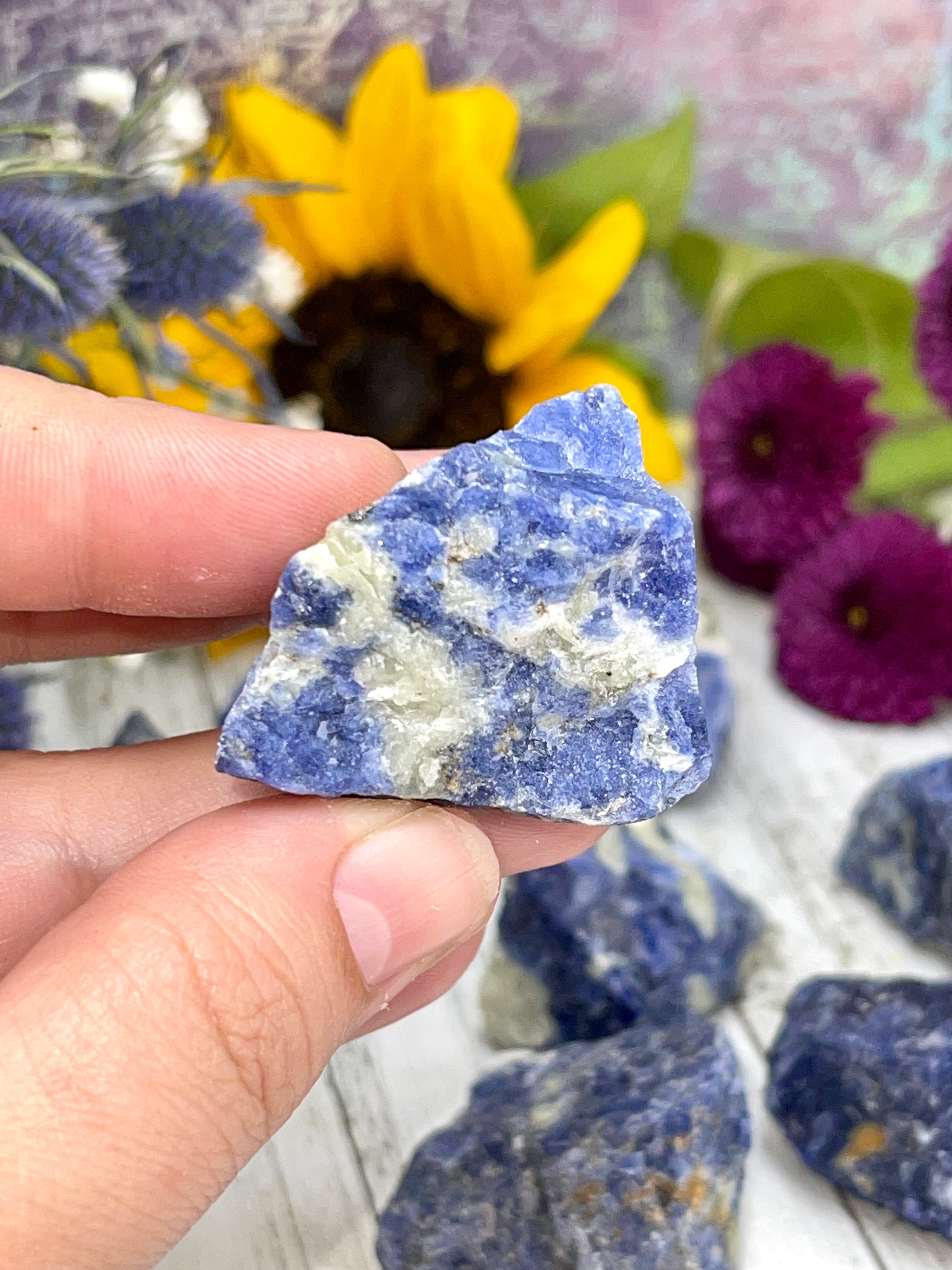 Natural/Raw Sodalite Chunk