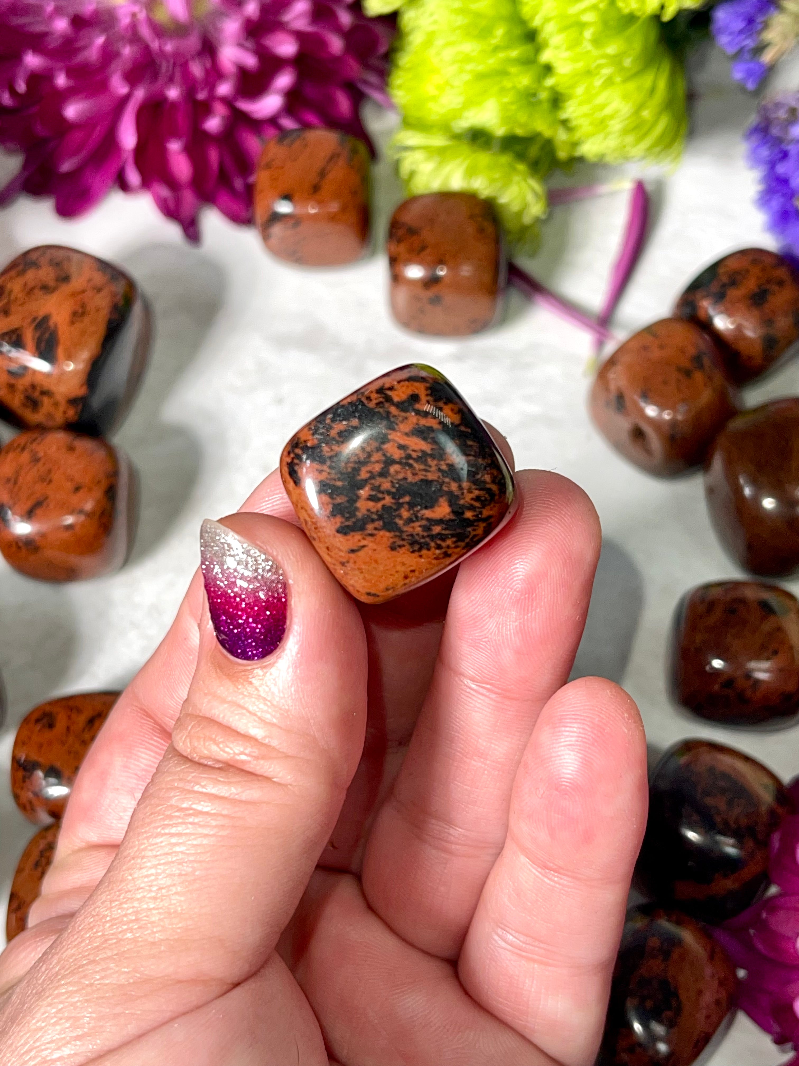 Mahogany Obsidian Tumble