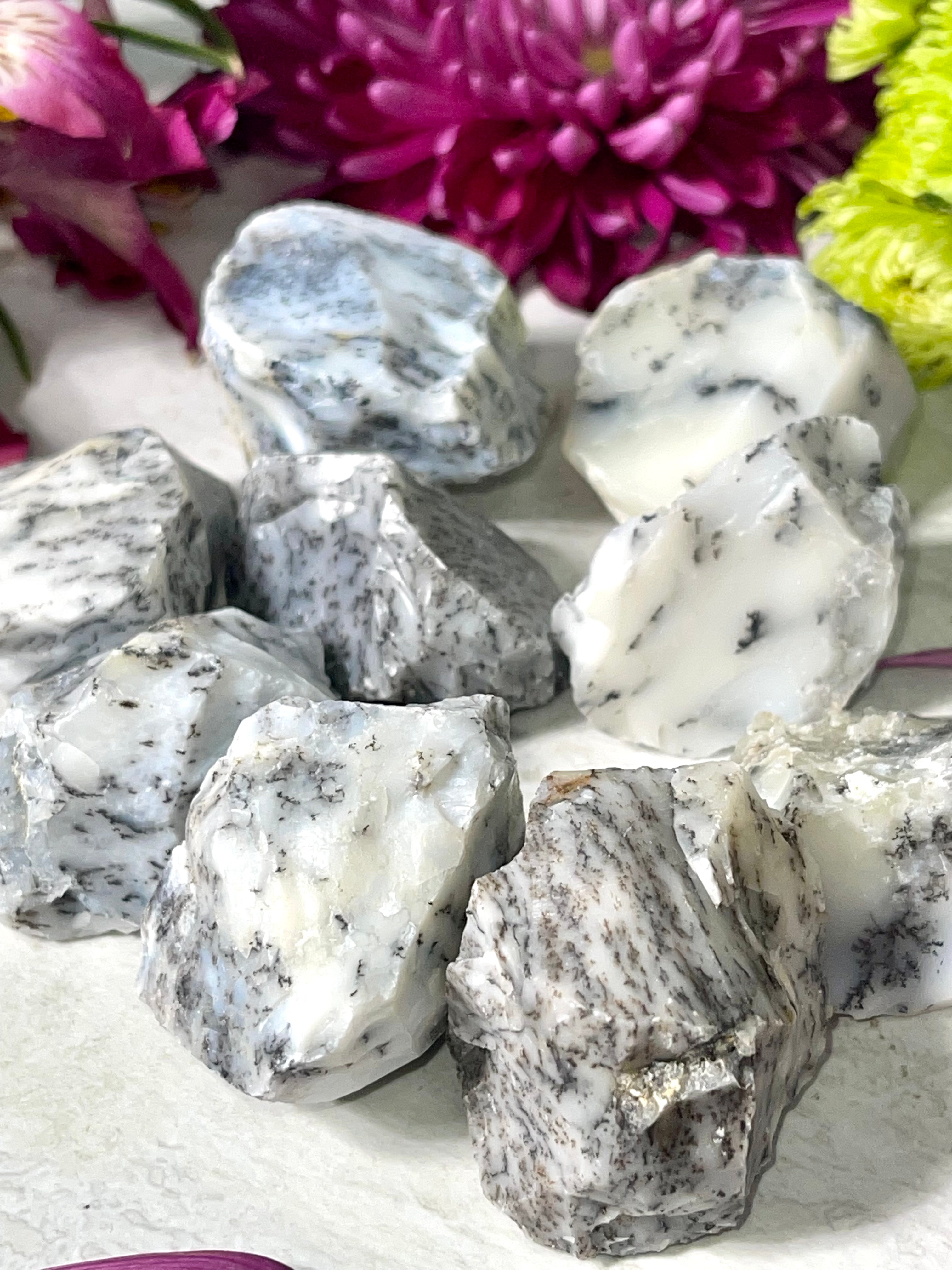 Dendritic Opal Chunk | Natural Dendritic Opal