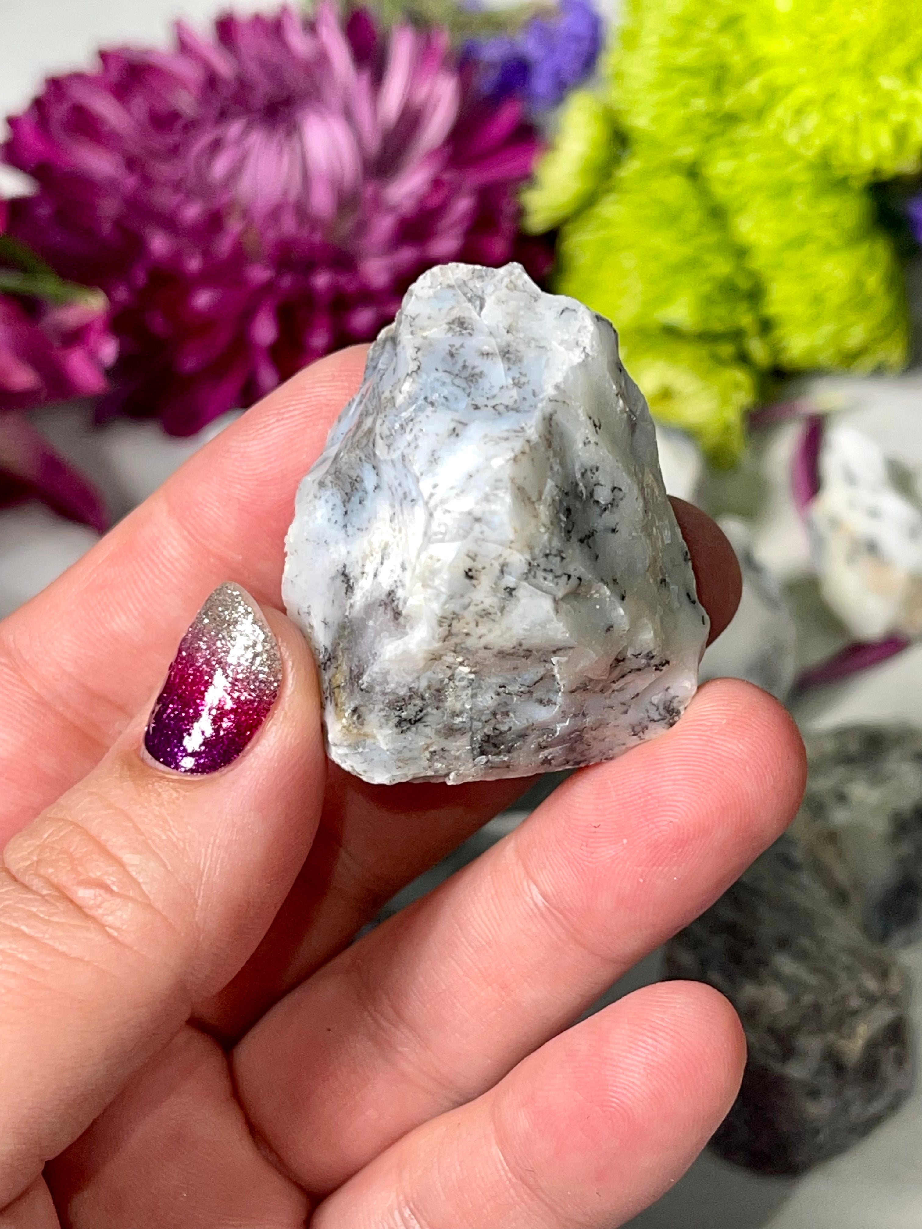 Dendritic Opal Chunk | Natural Dendritic Opal