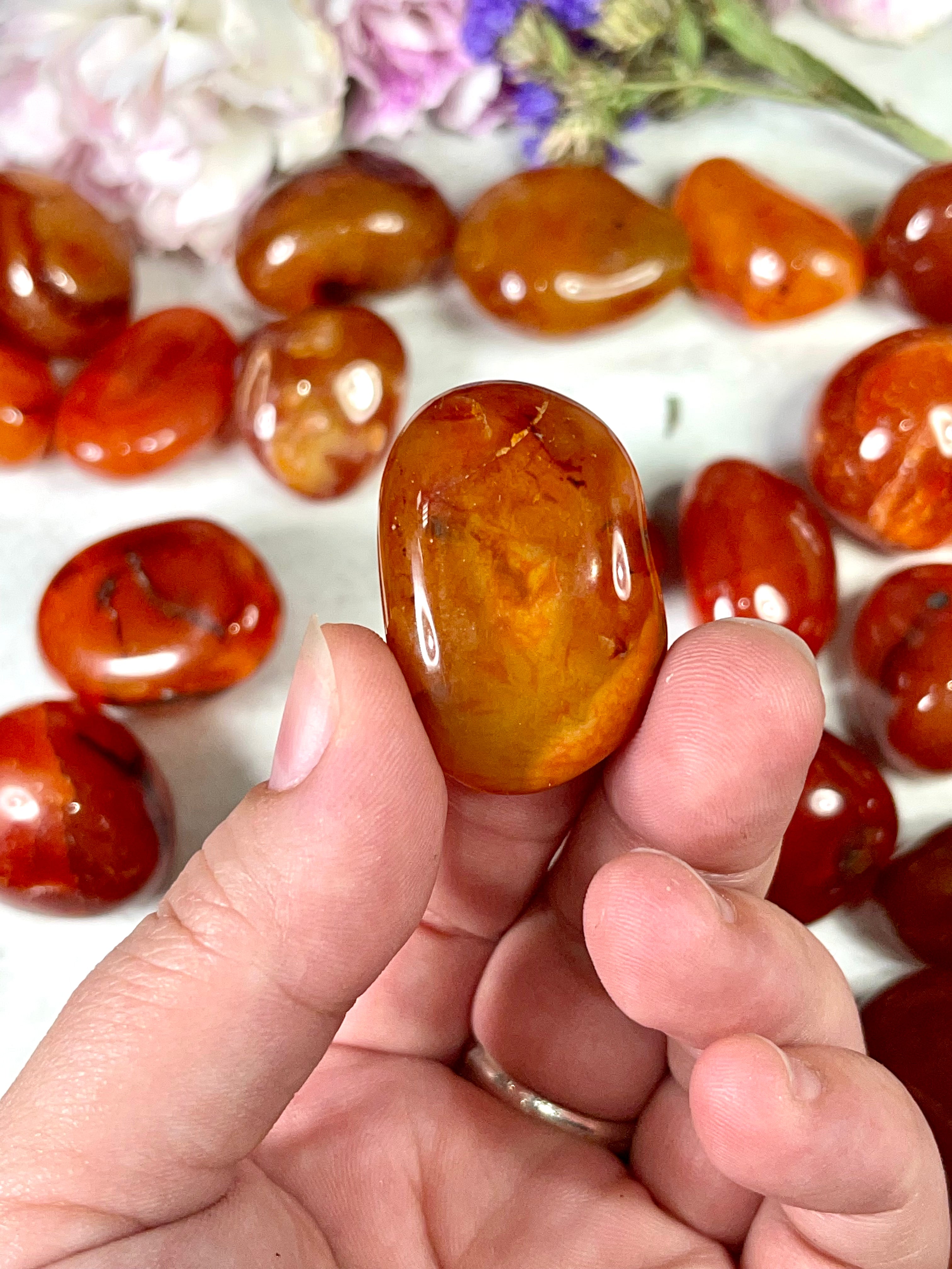 Carnelian Tumble