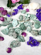 Fuchsite Chunk | Natural Raw Fuchsite | Green Crystal | Heart Chakra