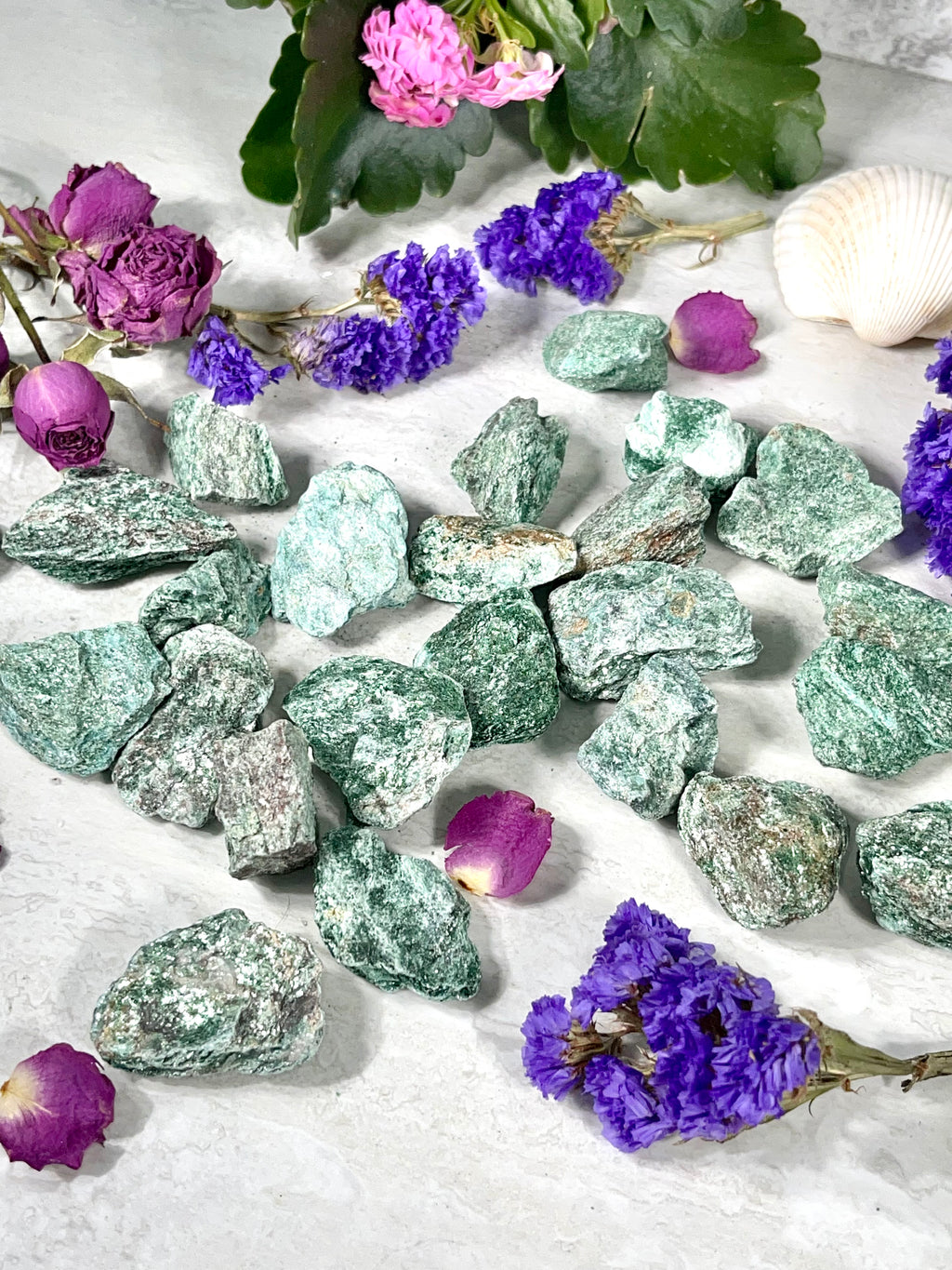 Fuchsite Chunk | Natural Raw Fuchsite | Green Crystal | Heart Chakra