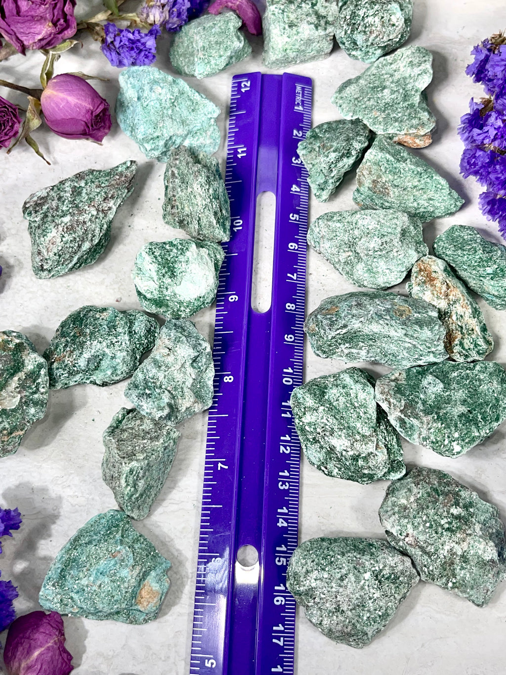 Fuchsite Chunk | Natural Raw Fuchsite | Green Crystal | Heart Chakra
