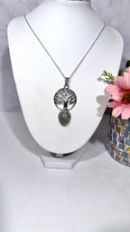 Labradorite Tree of Life Necklace