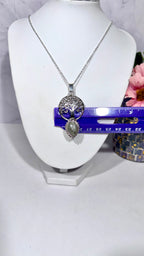 Labradorite Tree of Life Necklace