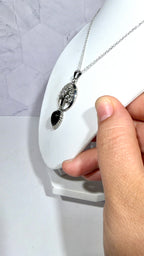 Obsidian Tree of Life Necklace