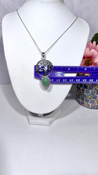 Green Aventurine Tree of Life Necklace
