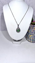 Green Aventurine Teardrop Necklace