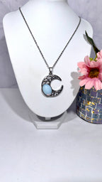 Opalite Moon Necklace