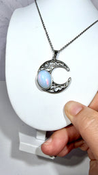 Opalite Moon Necklace