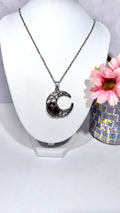 Amethyst Moon Necklace