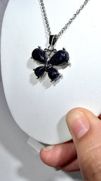 Bluestone Butterfly Necklace