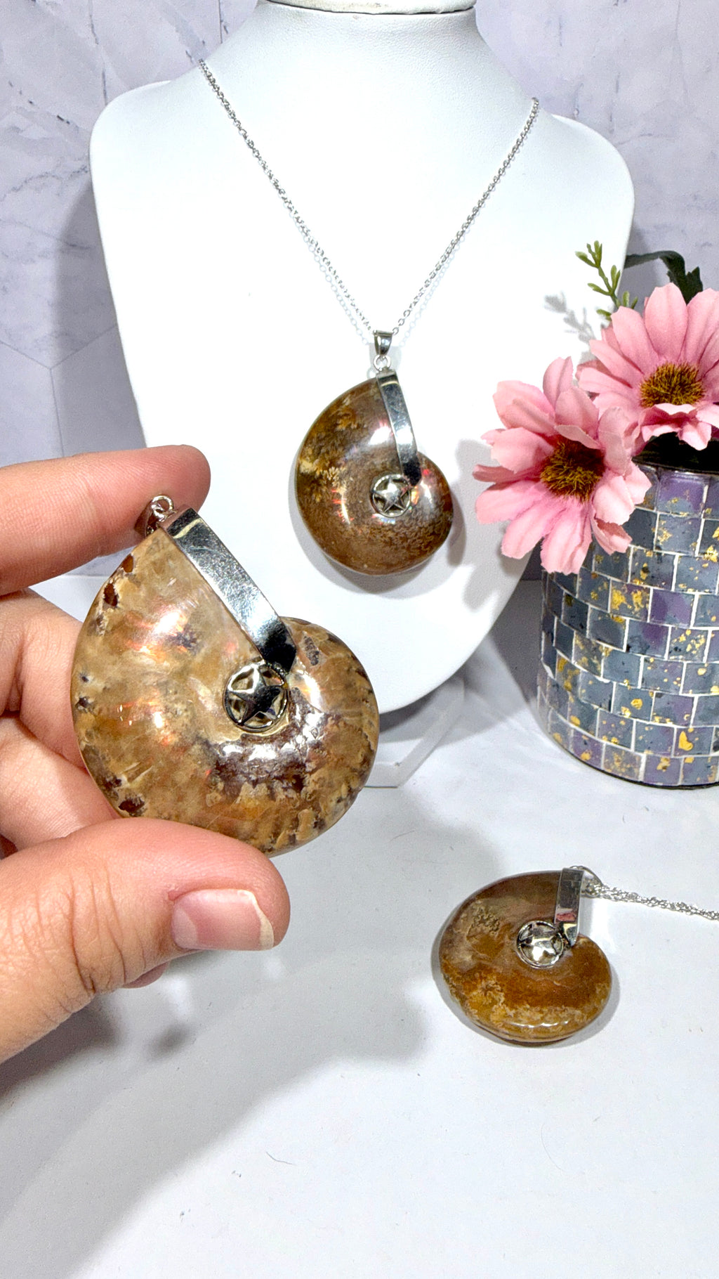 Ammonite Necklace