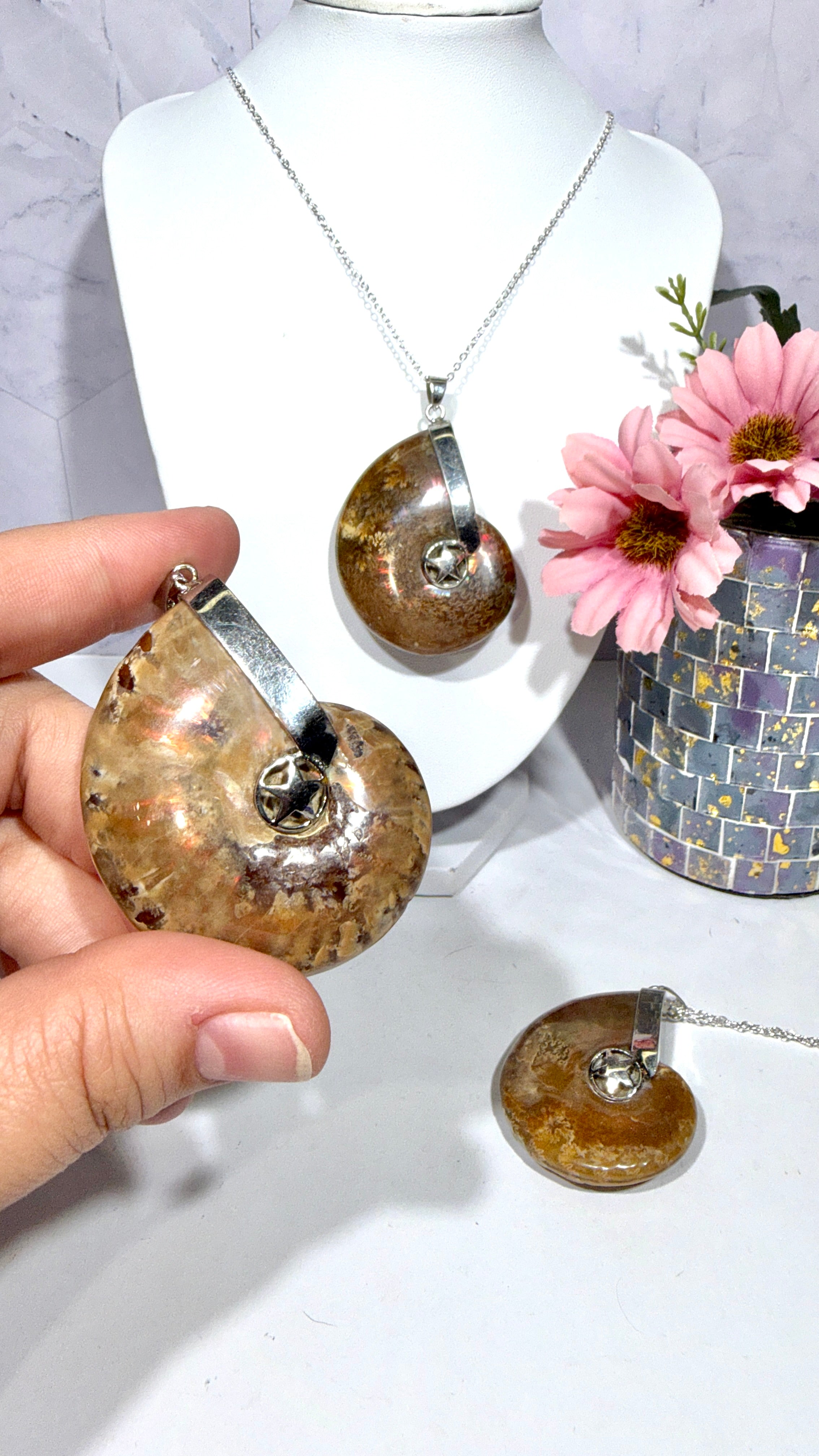 Ammonite Necklace