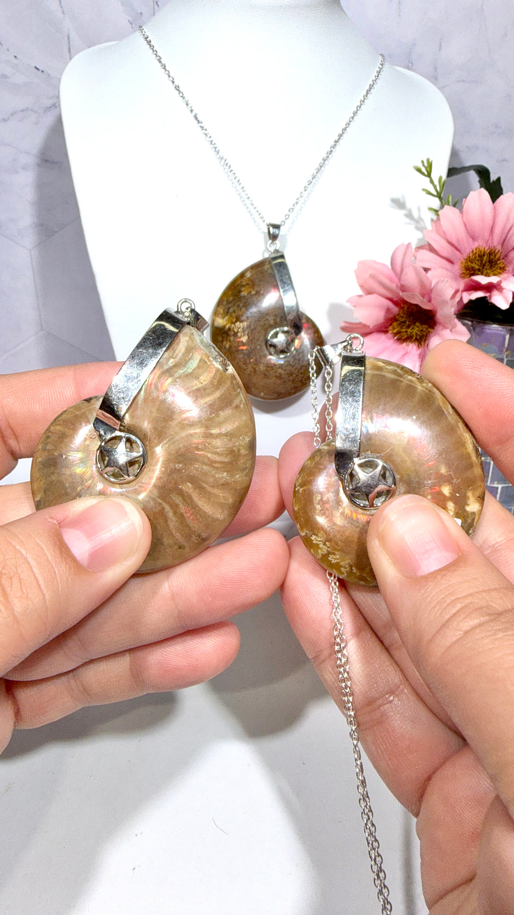 Ammonite Necklace