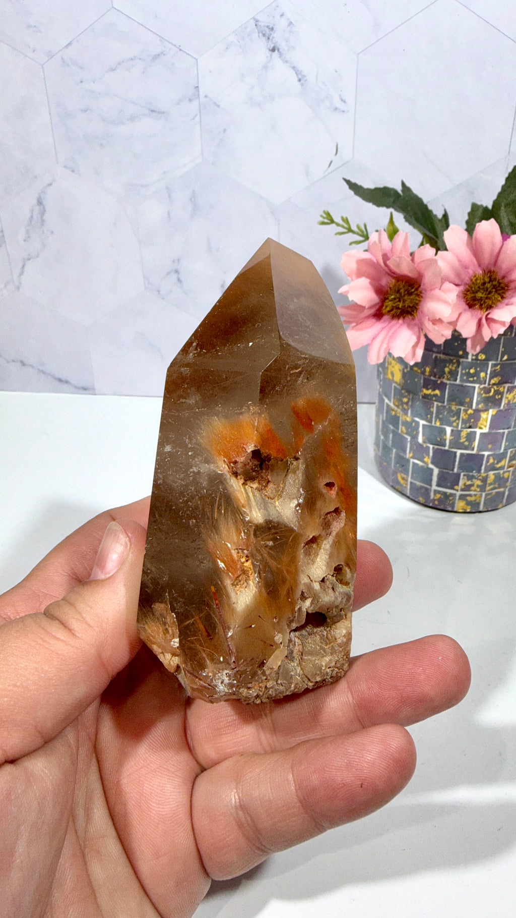 Amphibole Quartz Tower