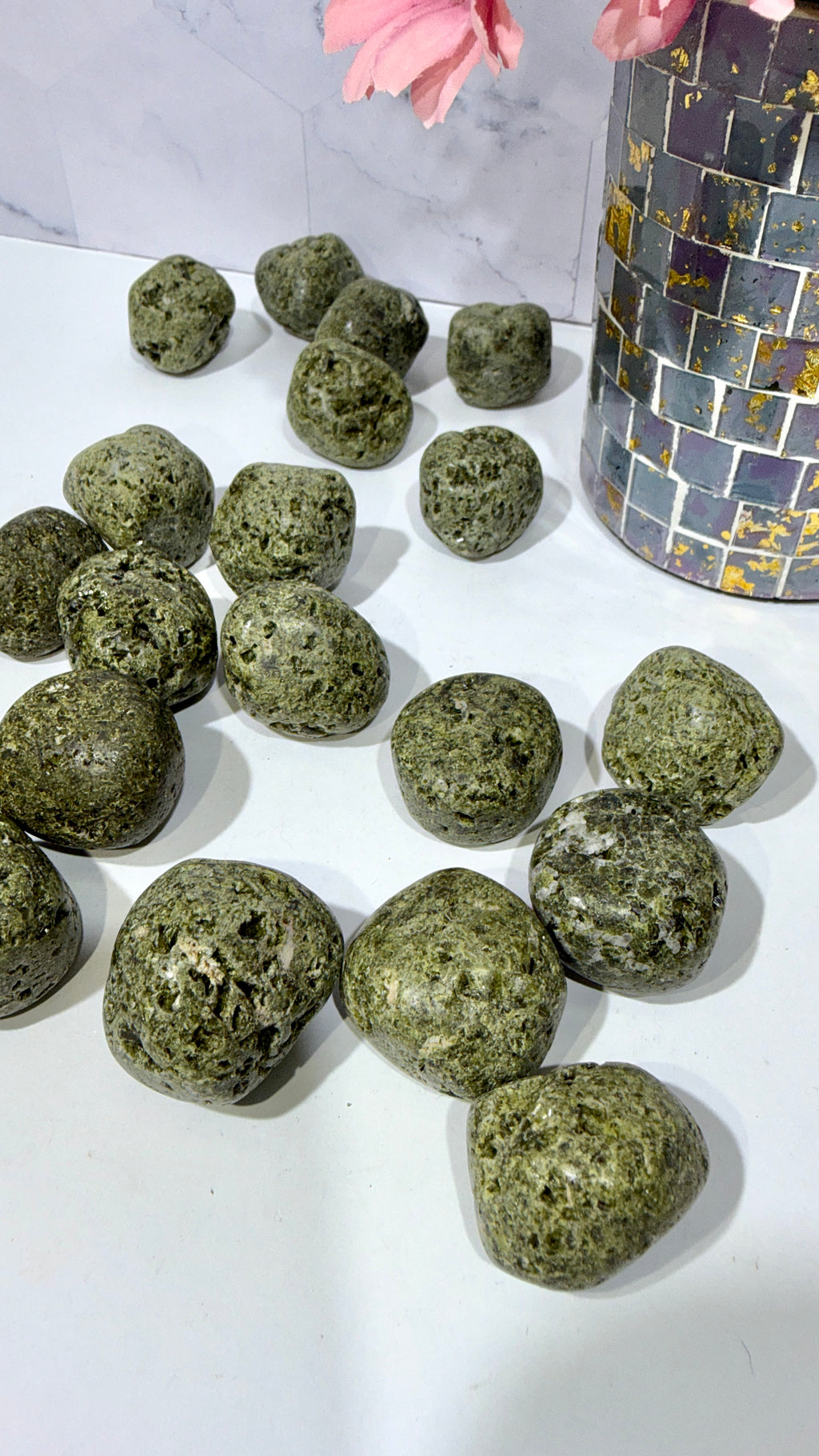 Epidote Tumble | Soothing Heart Energy