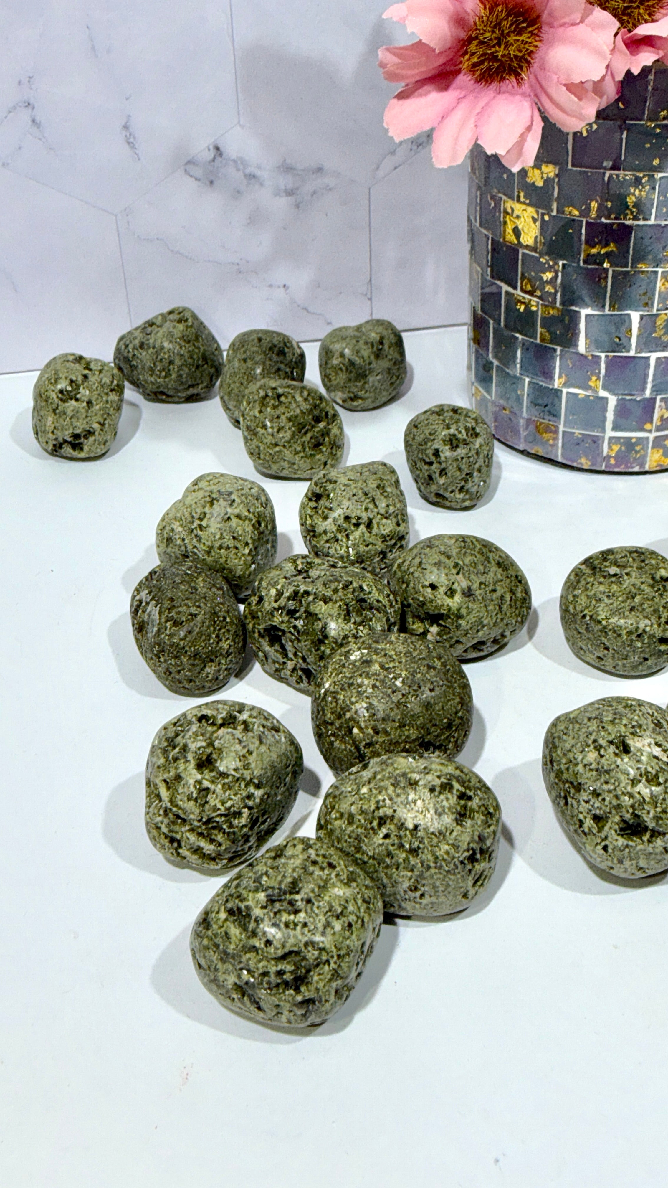 Epidote Tumble | Soothing Heart Energy