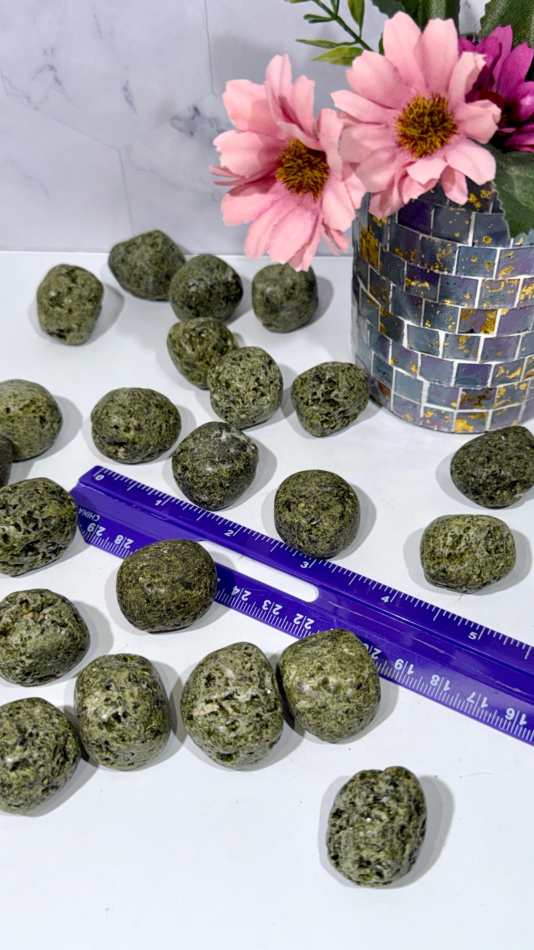 Epidote Tumble | Soothing Heart Energy