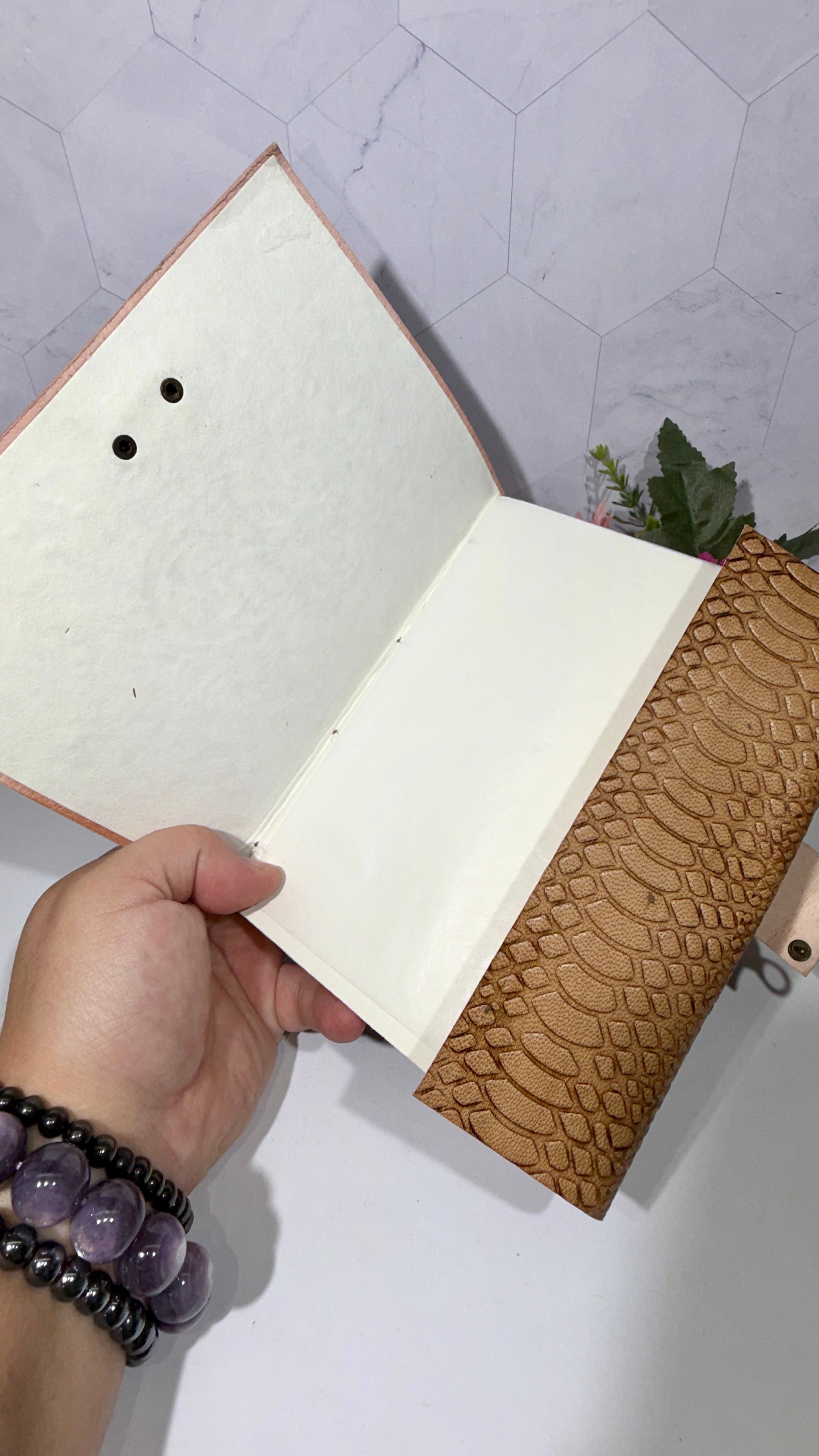 Medusa Leather Journal