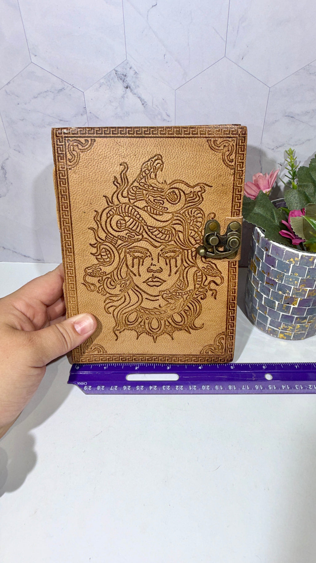 Medusa Leather Journal
