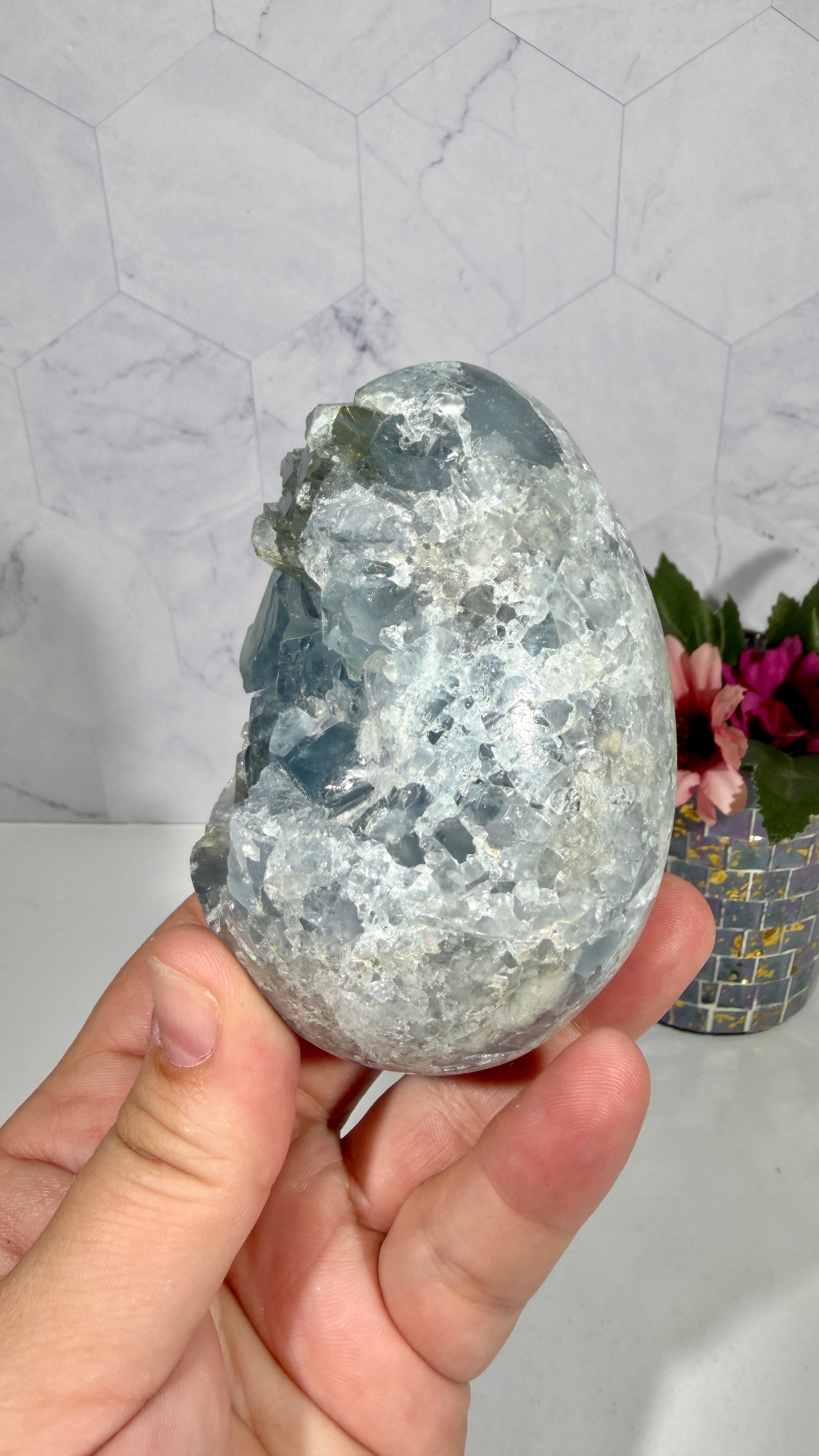 Celestite Egg