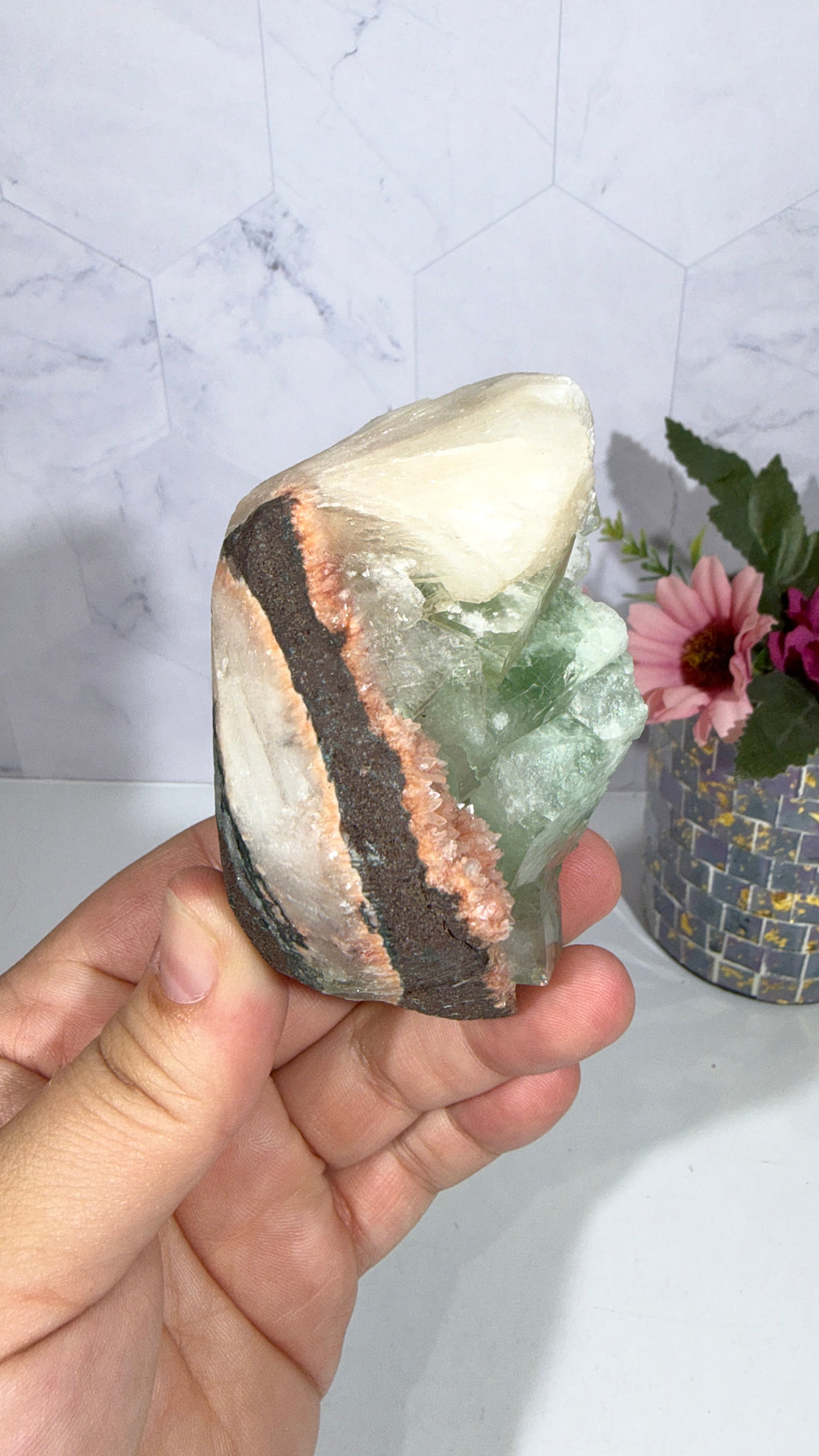 Green Apophyllite A Grade
