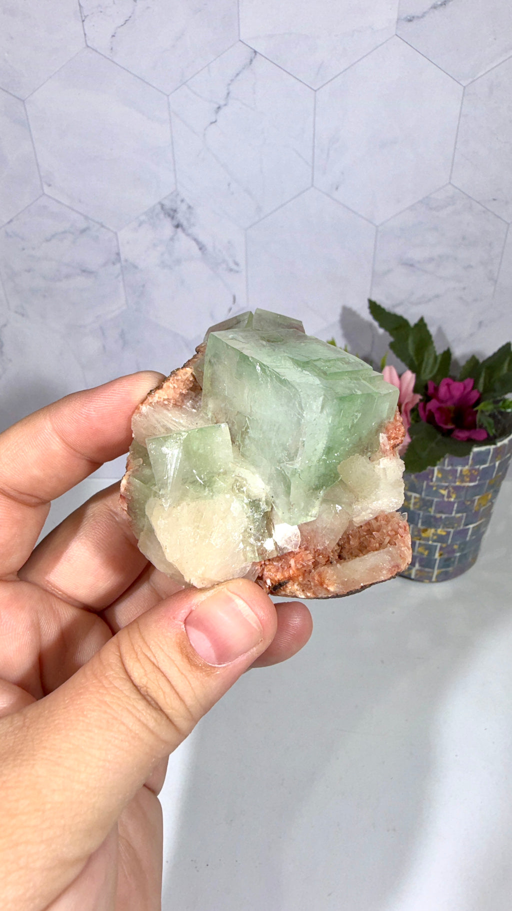 Green Apophyllite A Grade