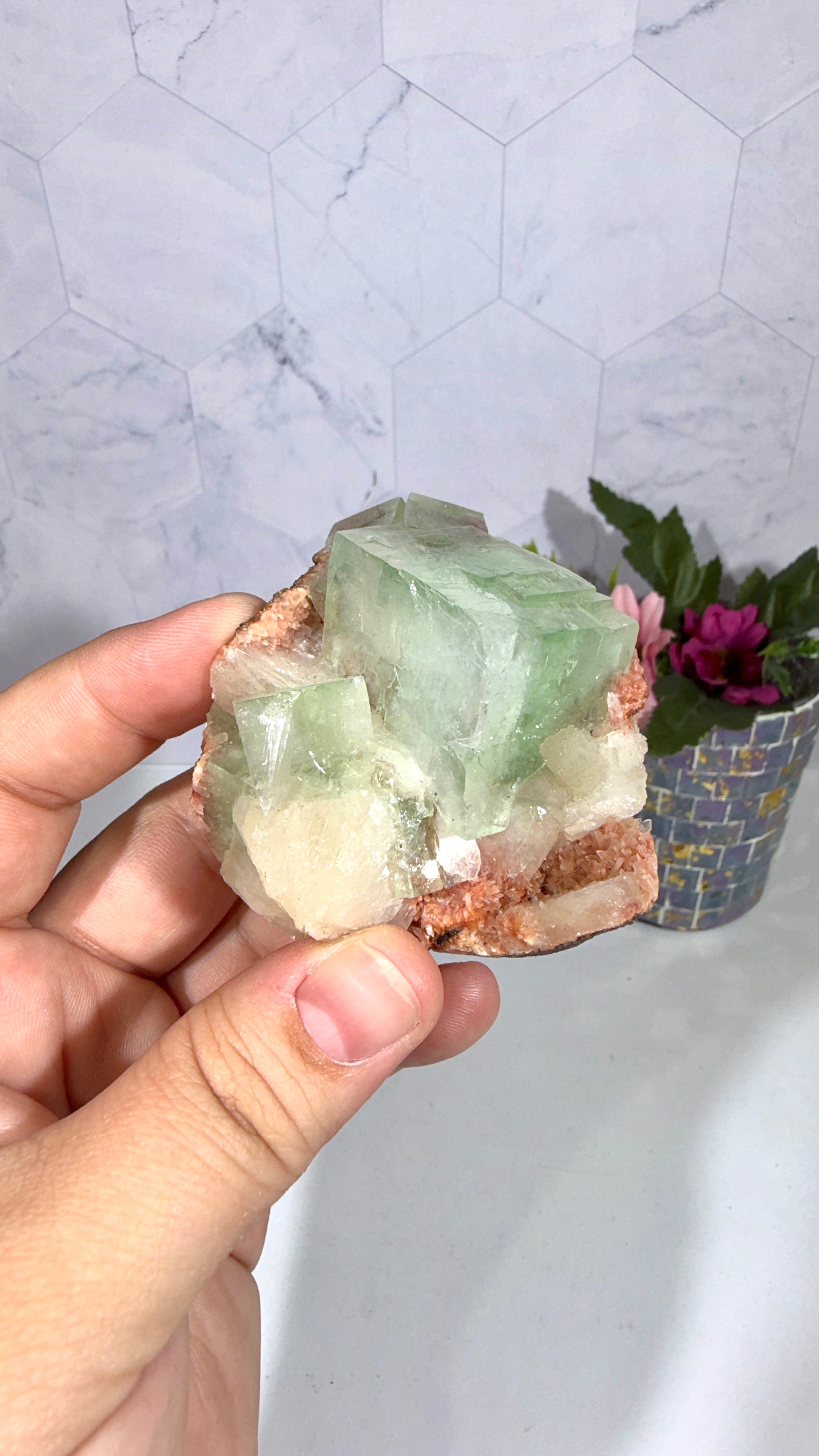 Green Apophyllite A Grade