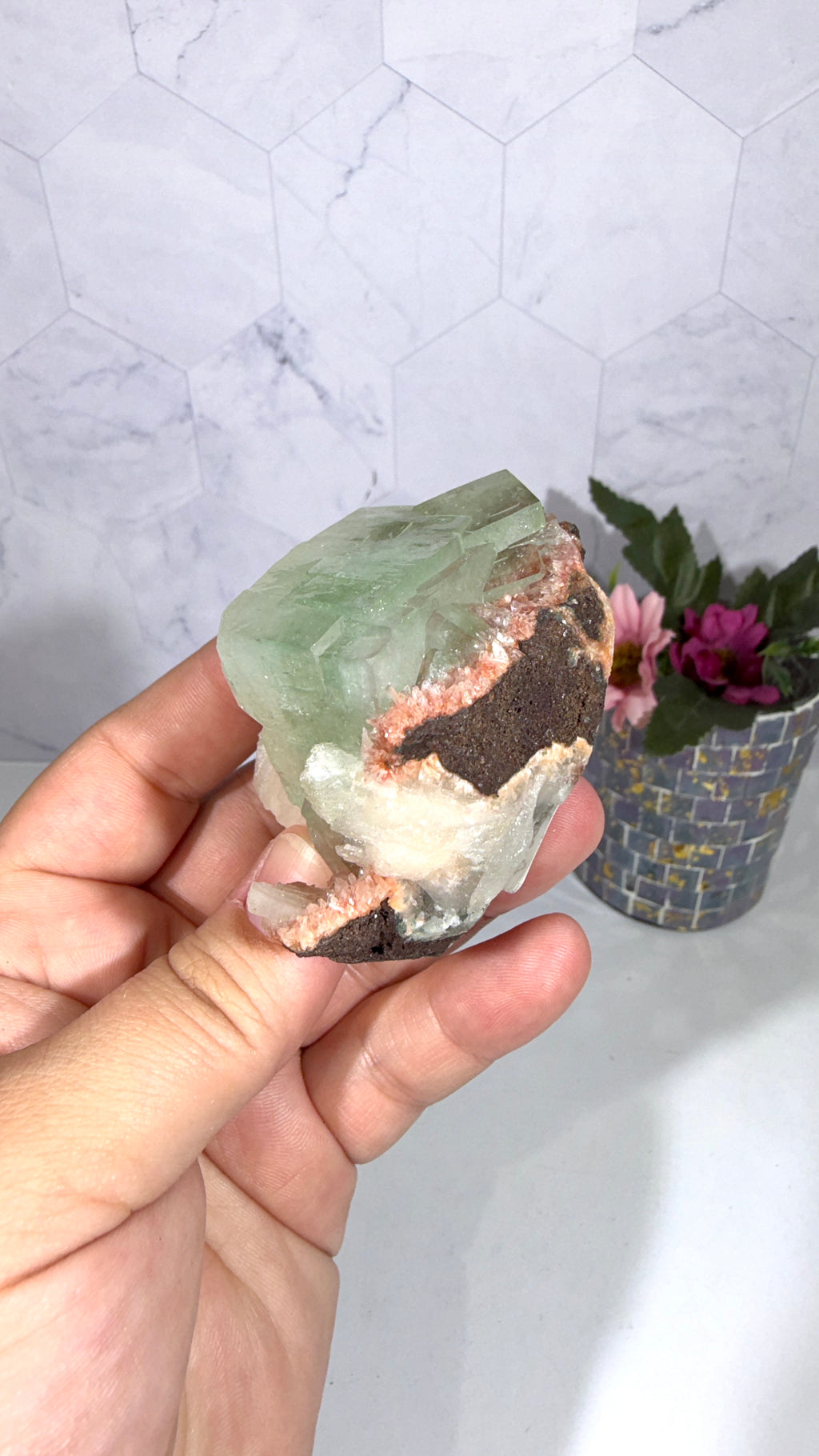 Green Apophyllite A Grade