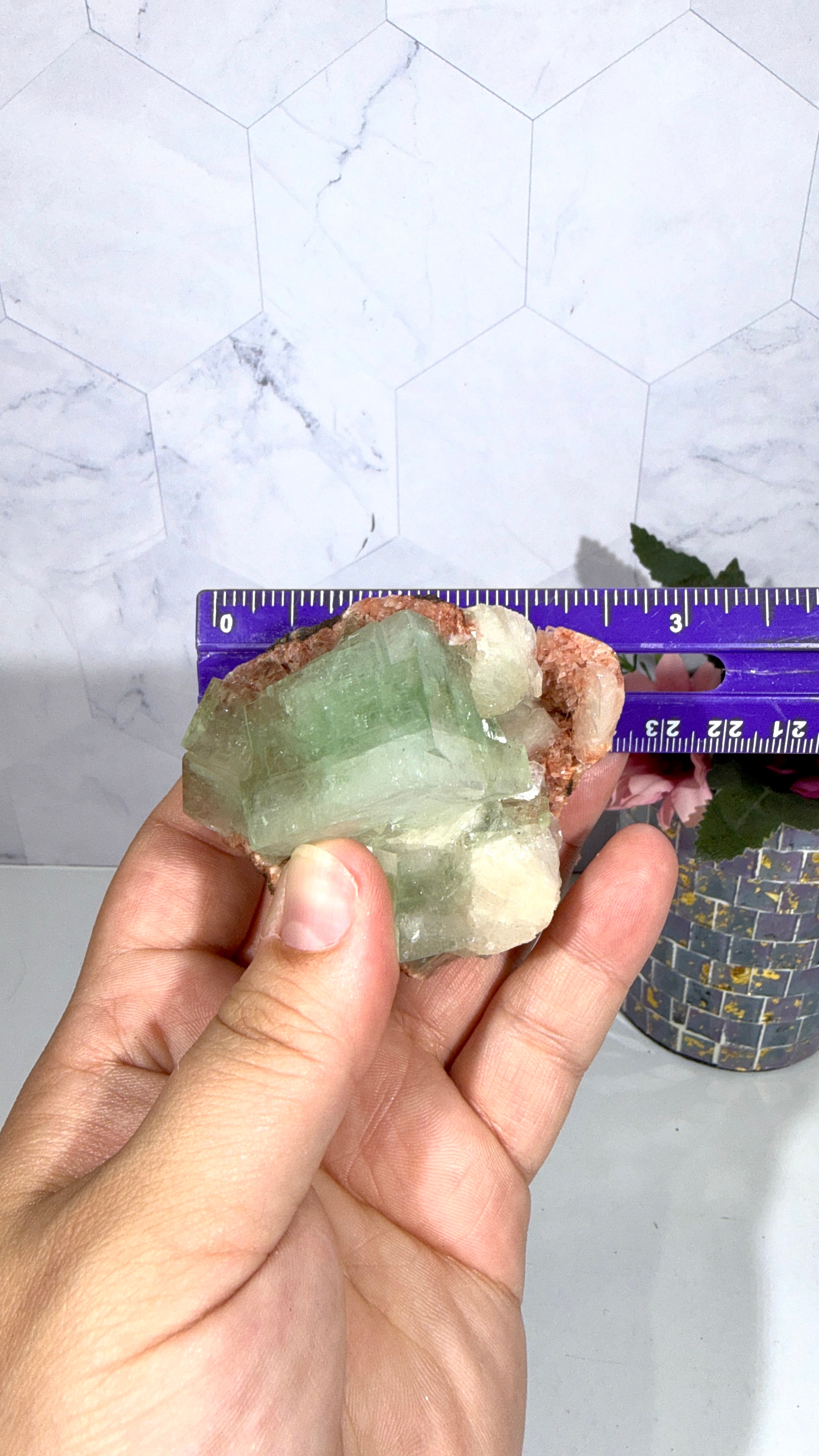 Green Apophyllite A Grade