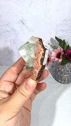 Green Apophyllite on Heulendite A Grade