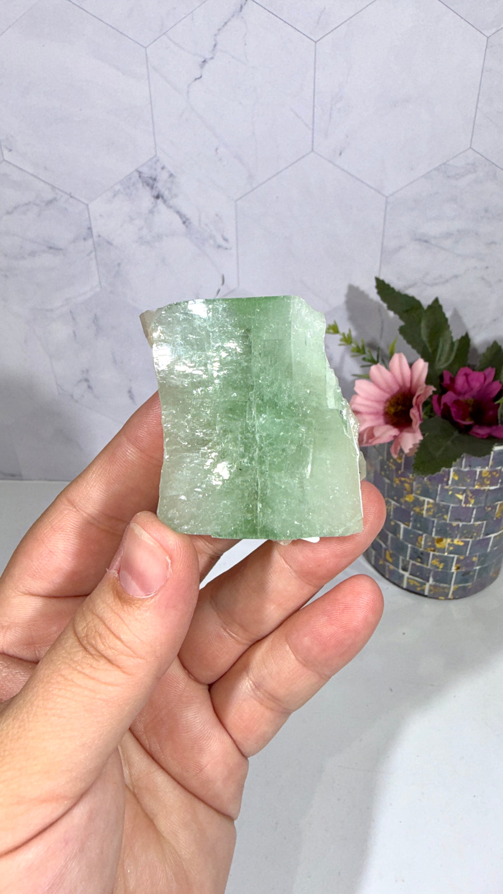 Green Apophyllite A Grade