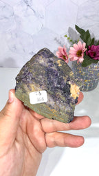 Fluorite with Pyrite from Spain