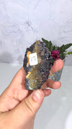 Fluorite with Pyrite from Spain