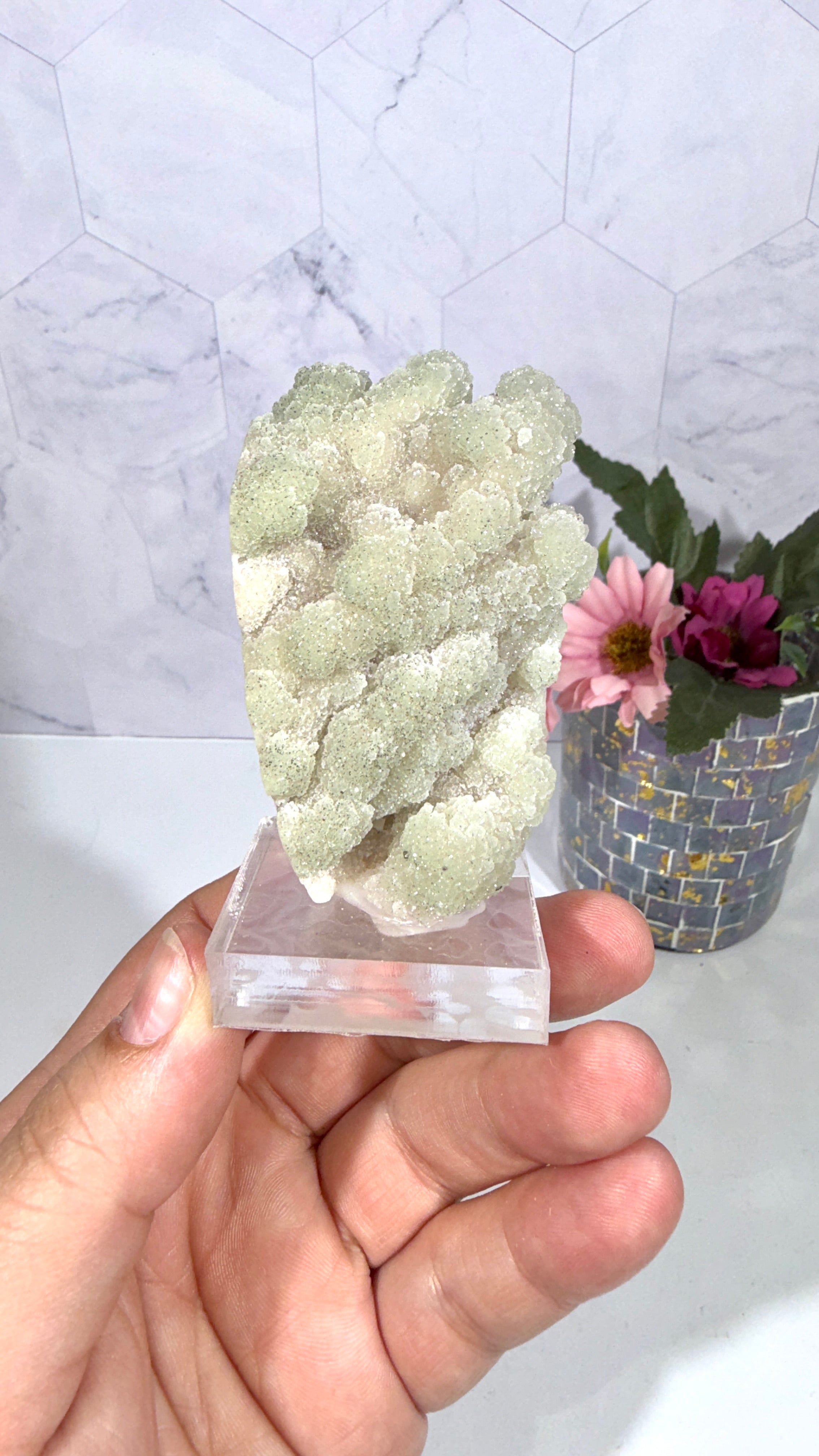 Green Amethyst from Uruguay