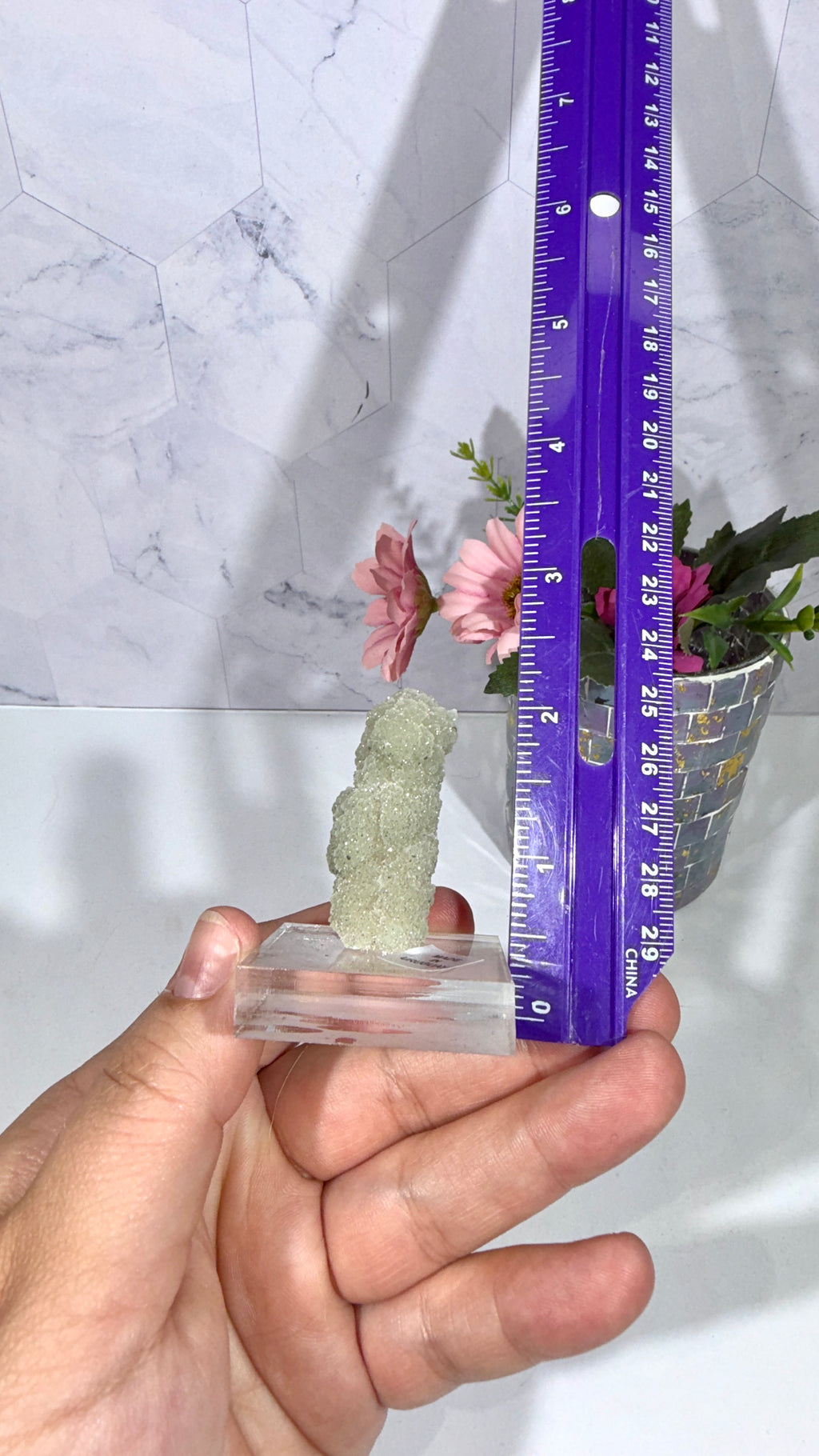 Green Amethyst from Uruguay