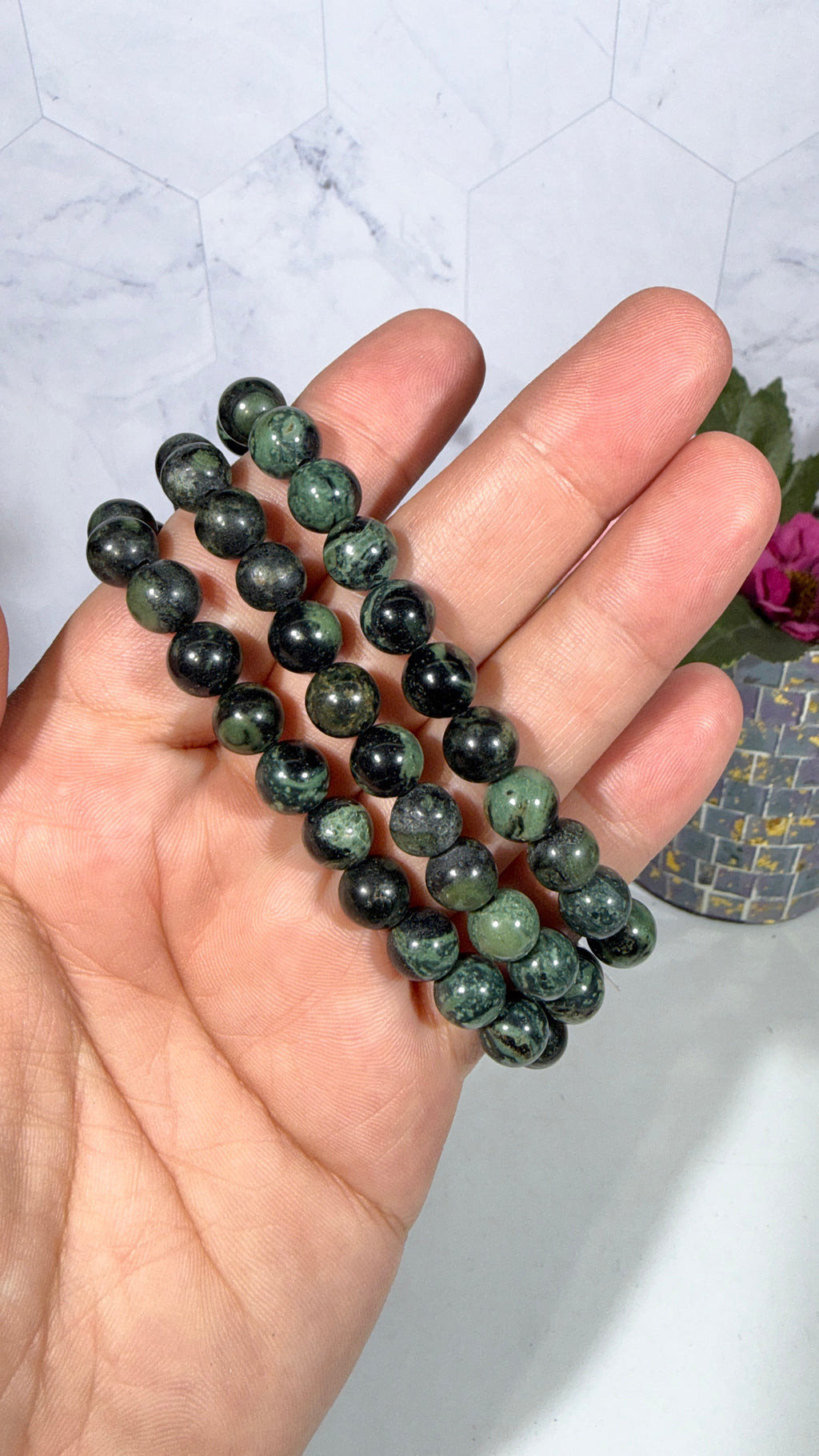 Kambaba Jasper 8mm Bracelet