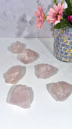 Natural Rose Quartz Chunk | Love and Self-Love