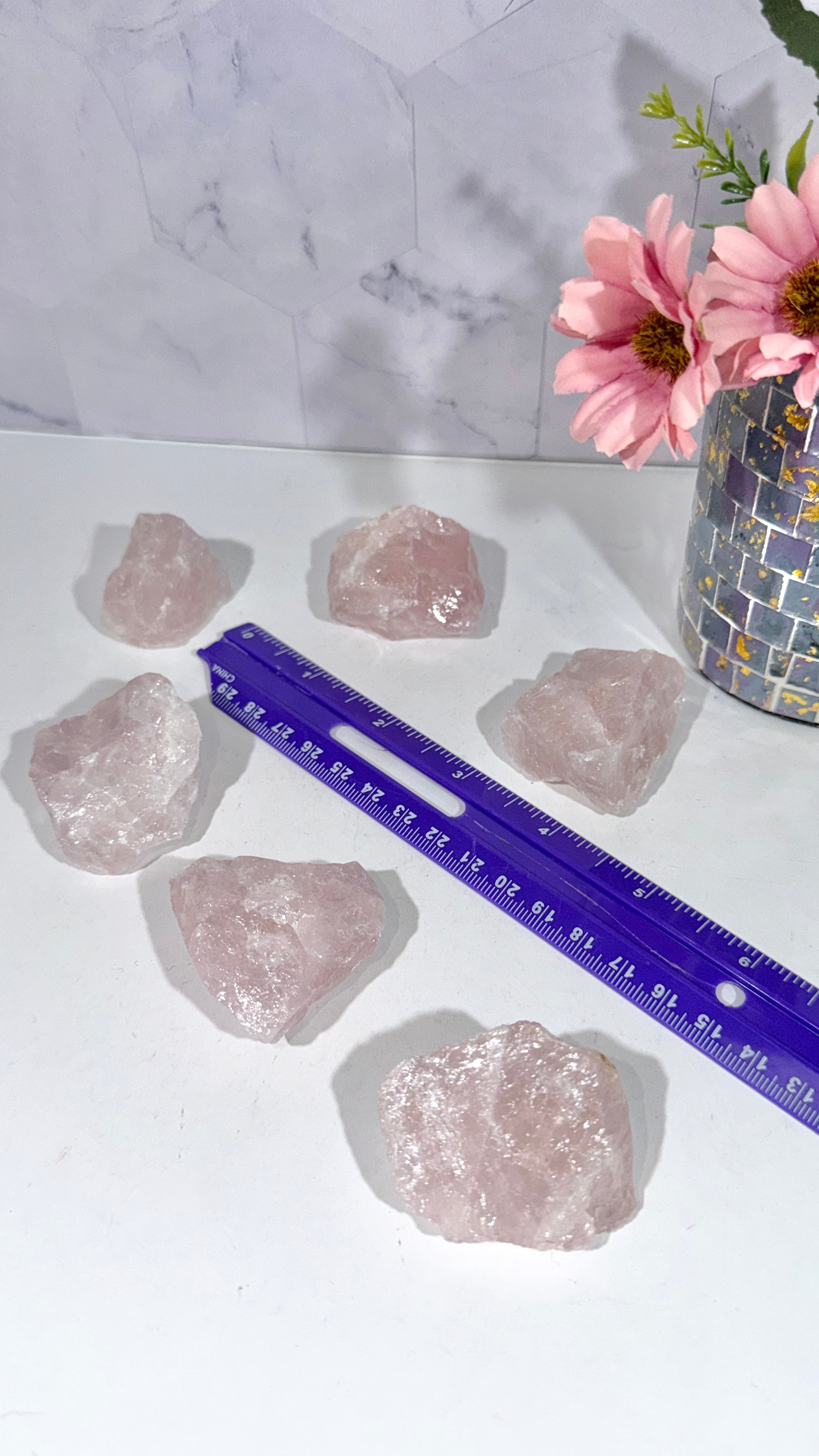 Natural Rose Quartz Chunk | Love and Self-Love