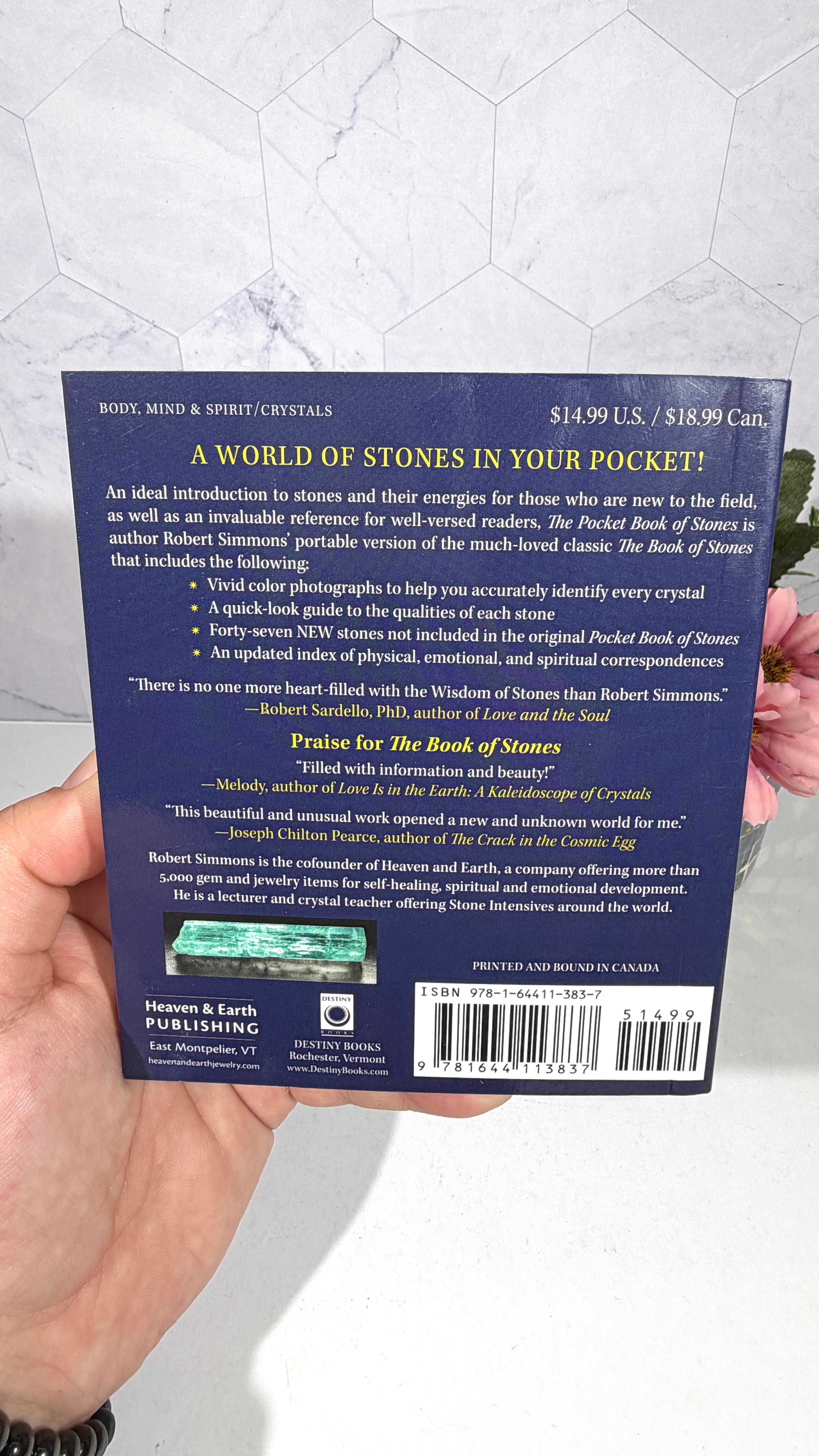 The Pocket Book of Stones by Robert Simmons