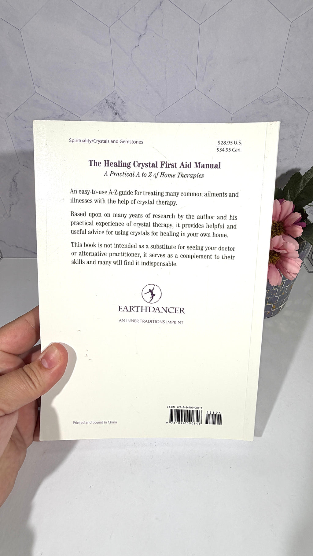 The Healing Crystal First Aid Manual by Michael Gienger