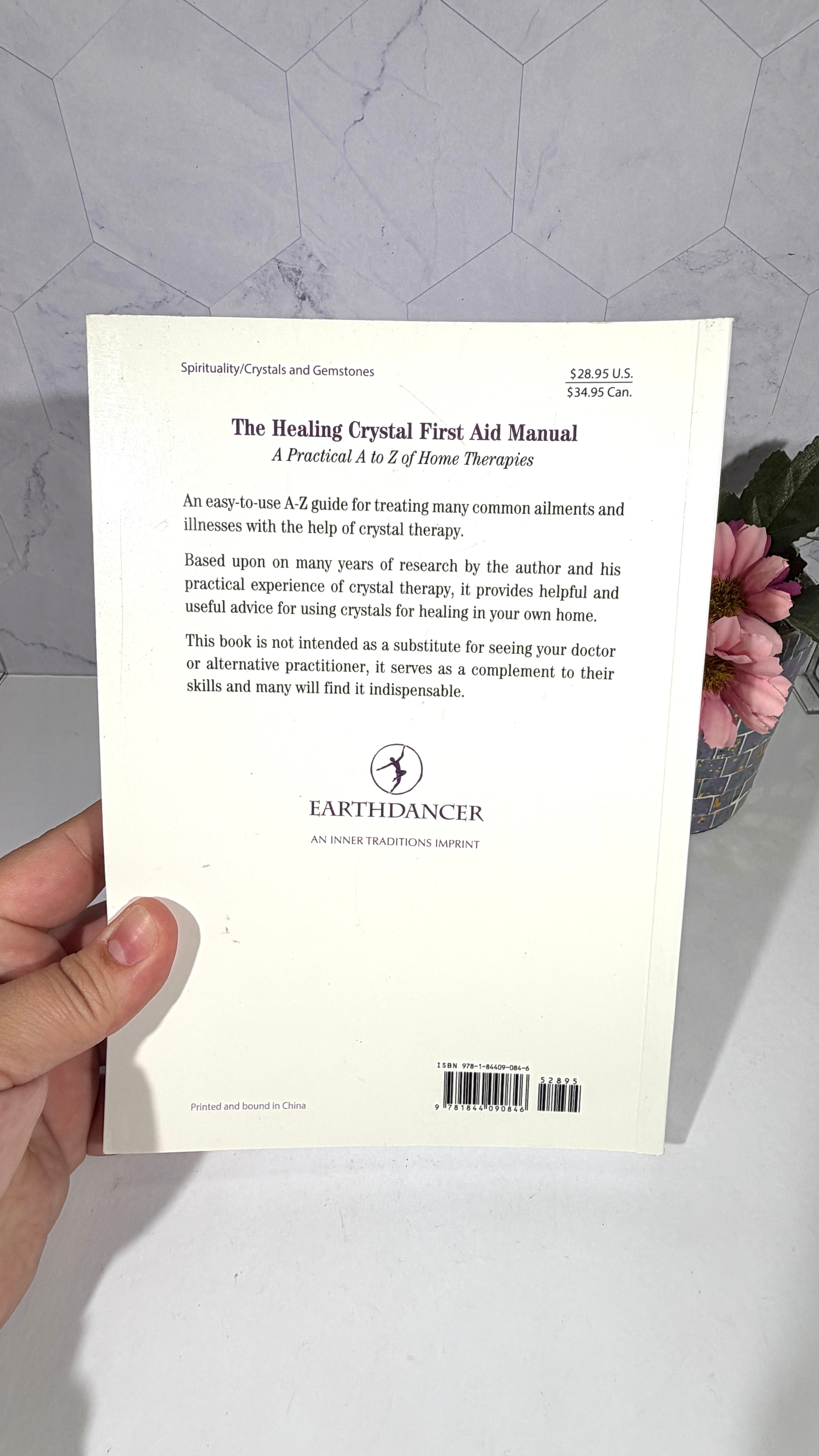 The Healing Crystal First Aid Manual by Michael Gienger