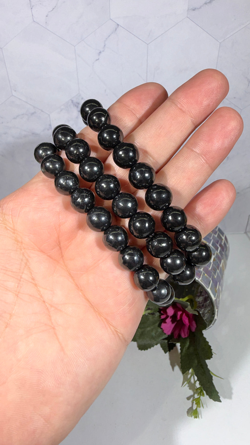 10mm Shungite Bracelet