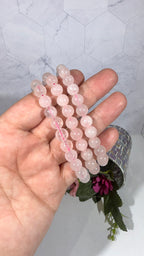 8mm Rose Quartz Bracelet